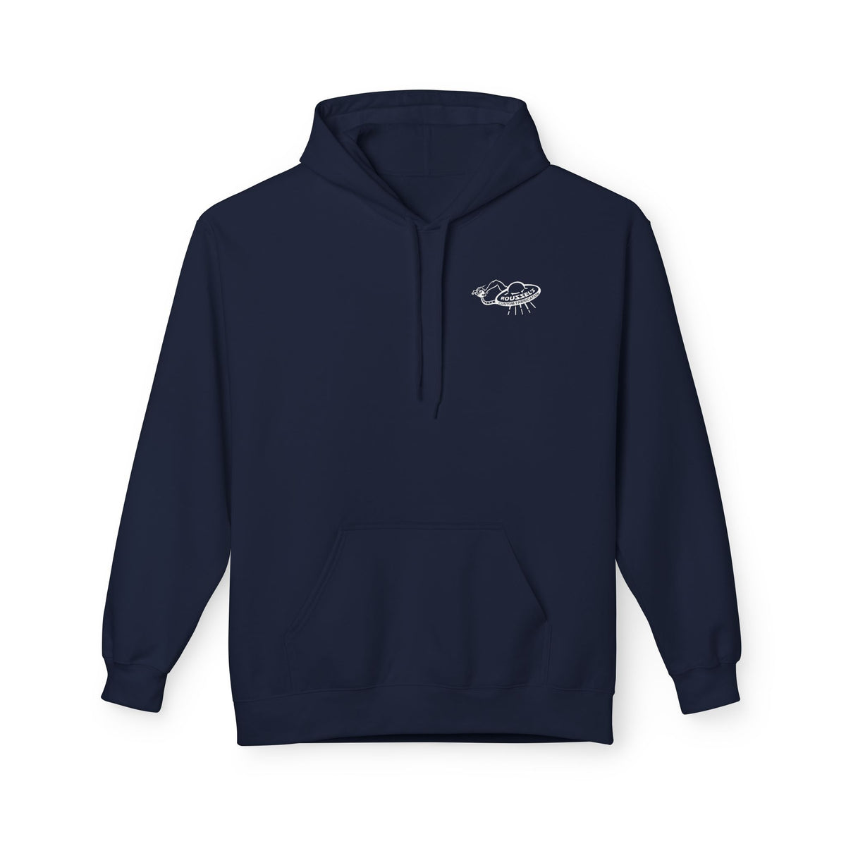 Fleece Hoodie - Lan Roussel Monster Design for Cozy Winter Days