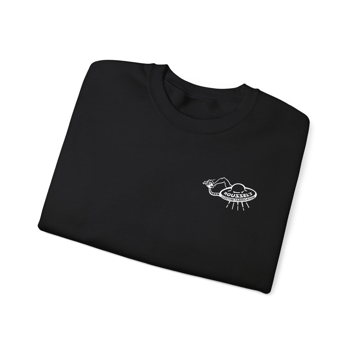 "Outta This World" UFO Logo Sweatshirt Crew Neck