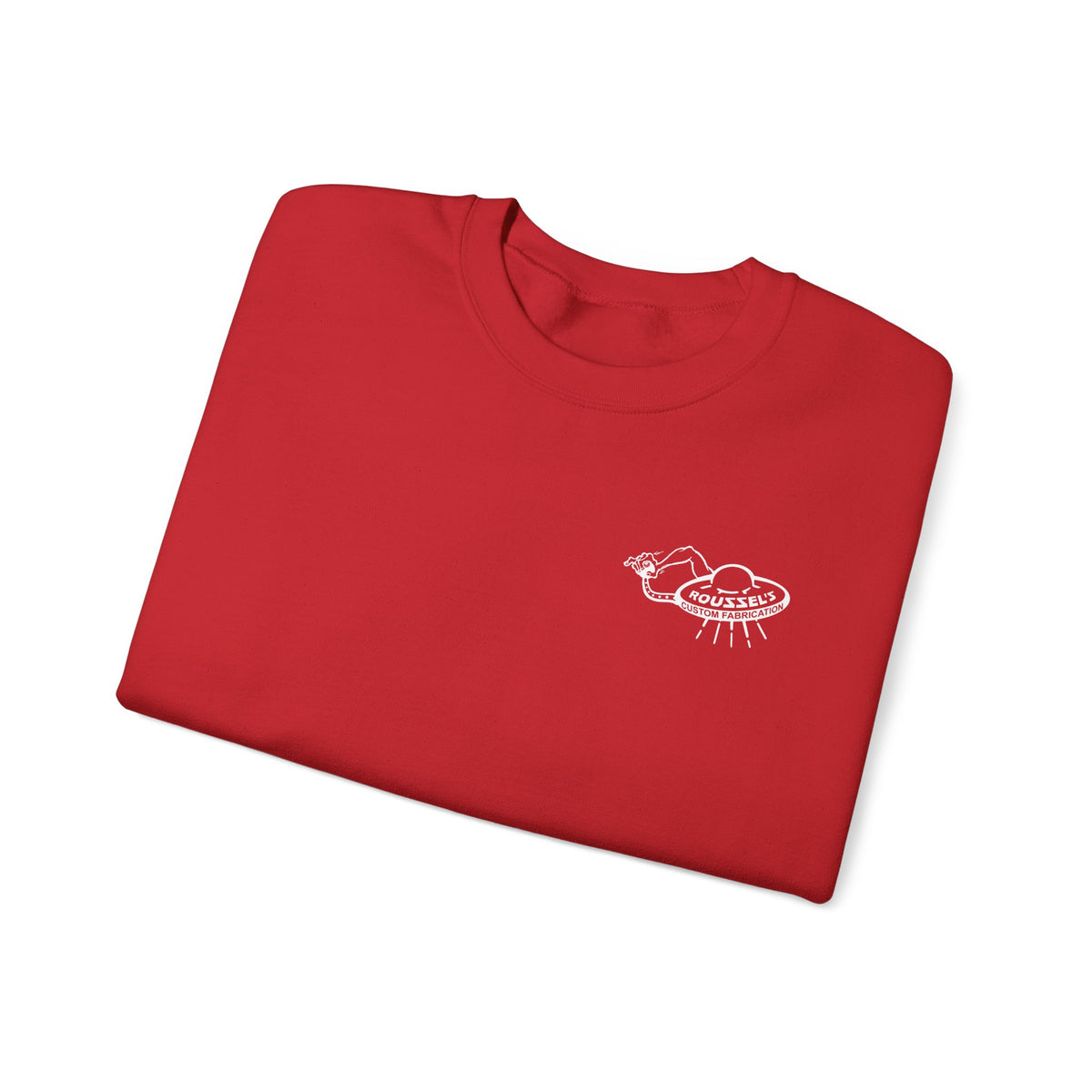 "Outta This World" UFO Logo Sweatshirt Crew Neck