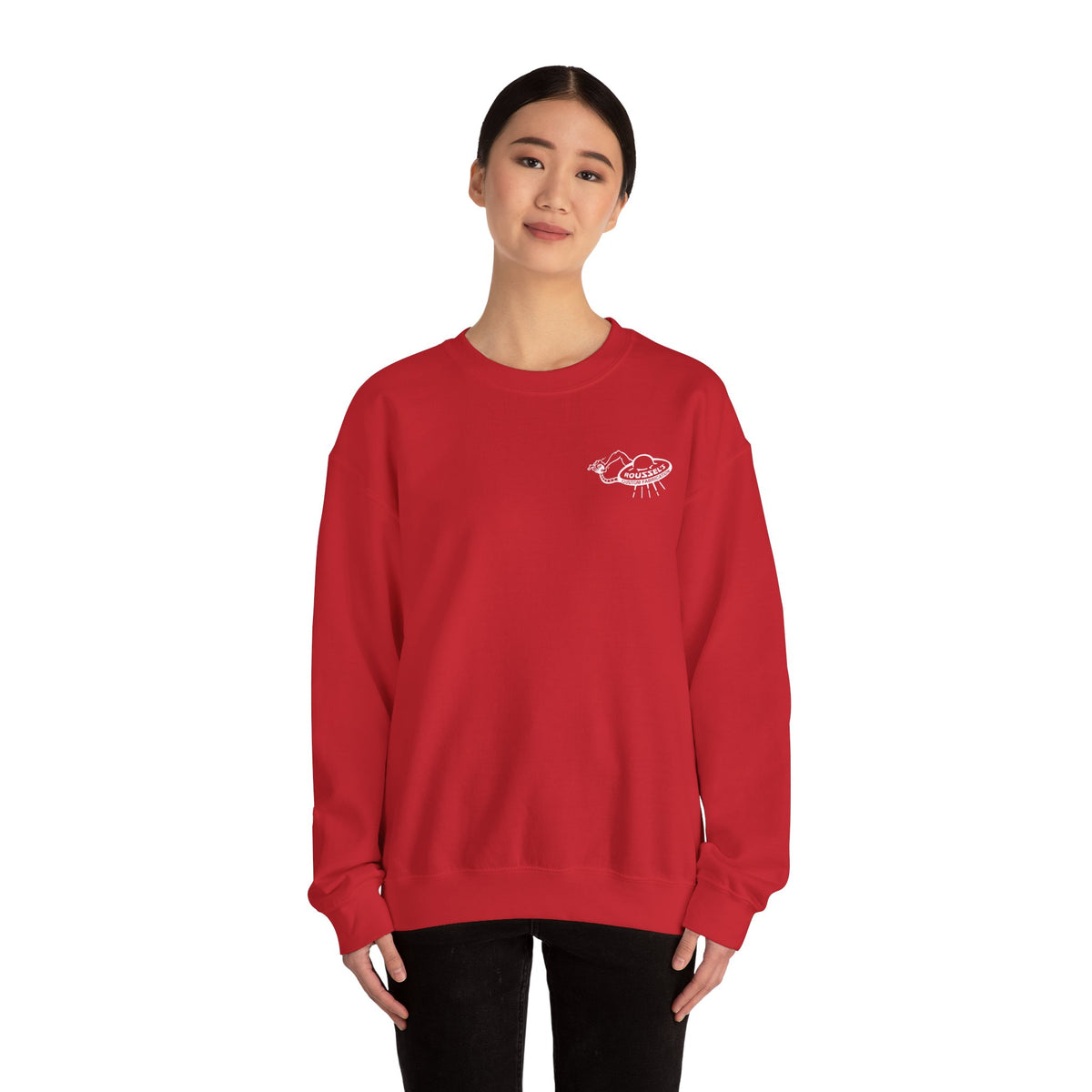 "Outta This World" UFO Logo Sweatshirt Crew Neck