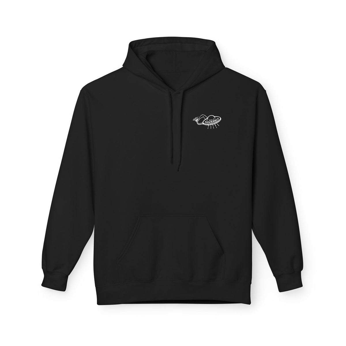 Fleece Hoodie - Lan Roussel Monster Design for Cozy Winter Days