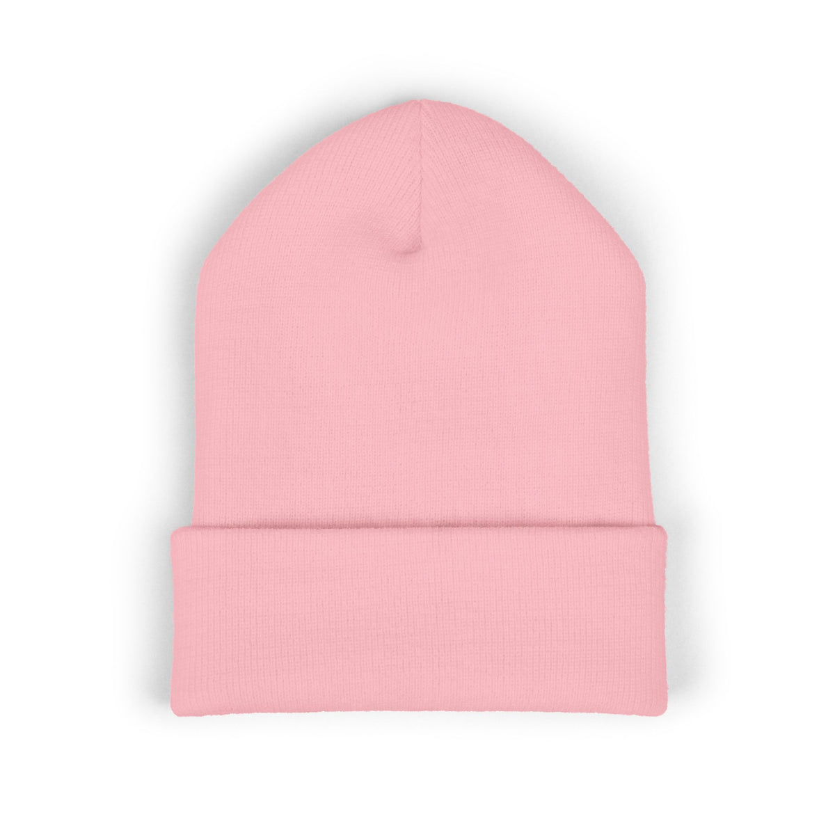 Cozy Winter Embroidered Beanie — Classic Cuffed Knit Hat Featuring Roussel's Outta This World UFO Design