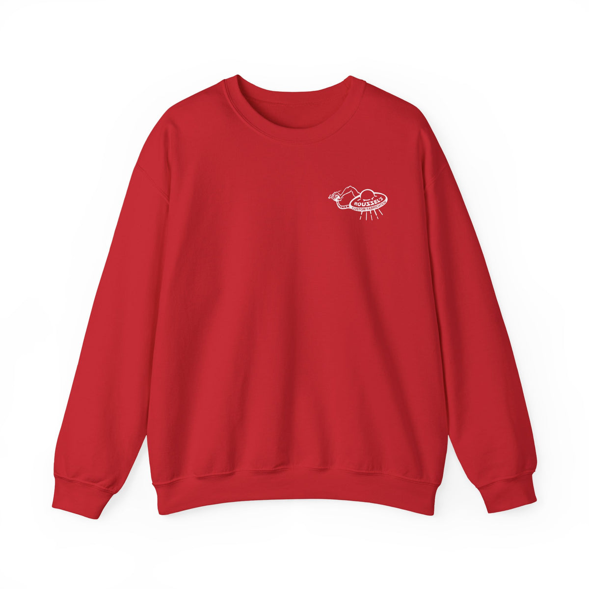 "Outta This World" UFO Logo Sweatshirt Crew Neck