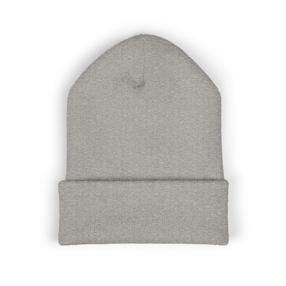 Cozy Winter Embroidered Beanie — Classic Cuffed Knit Hat Featuring Roussel's Outta This World UFO Design
