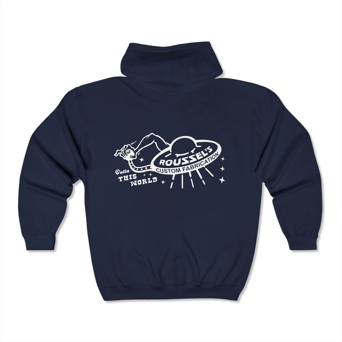 Outta This World Unisex Heavy Blend™ Full Zip Hooded Sweatshirt