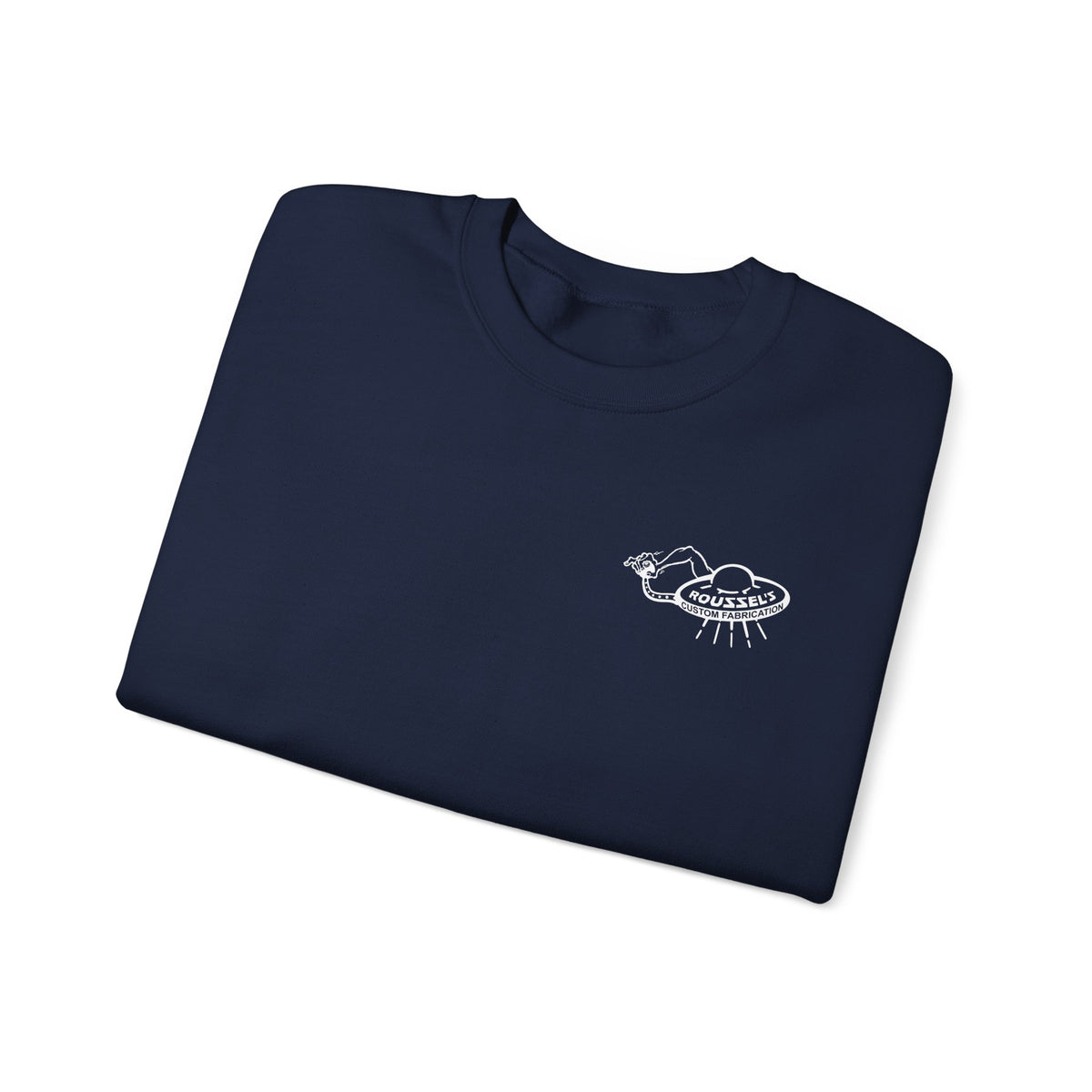 "Outta This World" UFO Logo Sweatshirt Crew Neck