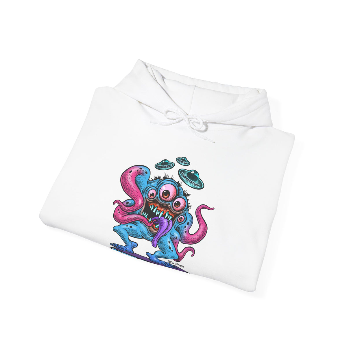 Monster Outta this World Design-Hooded Sweatshirt