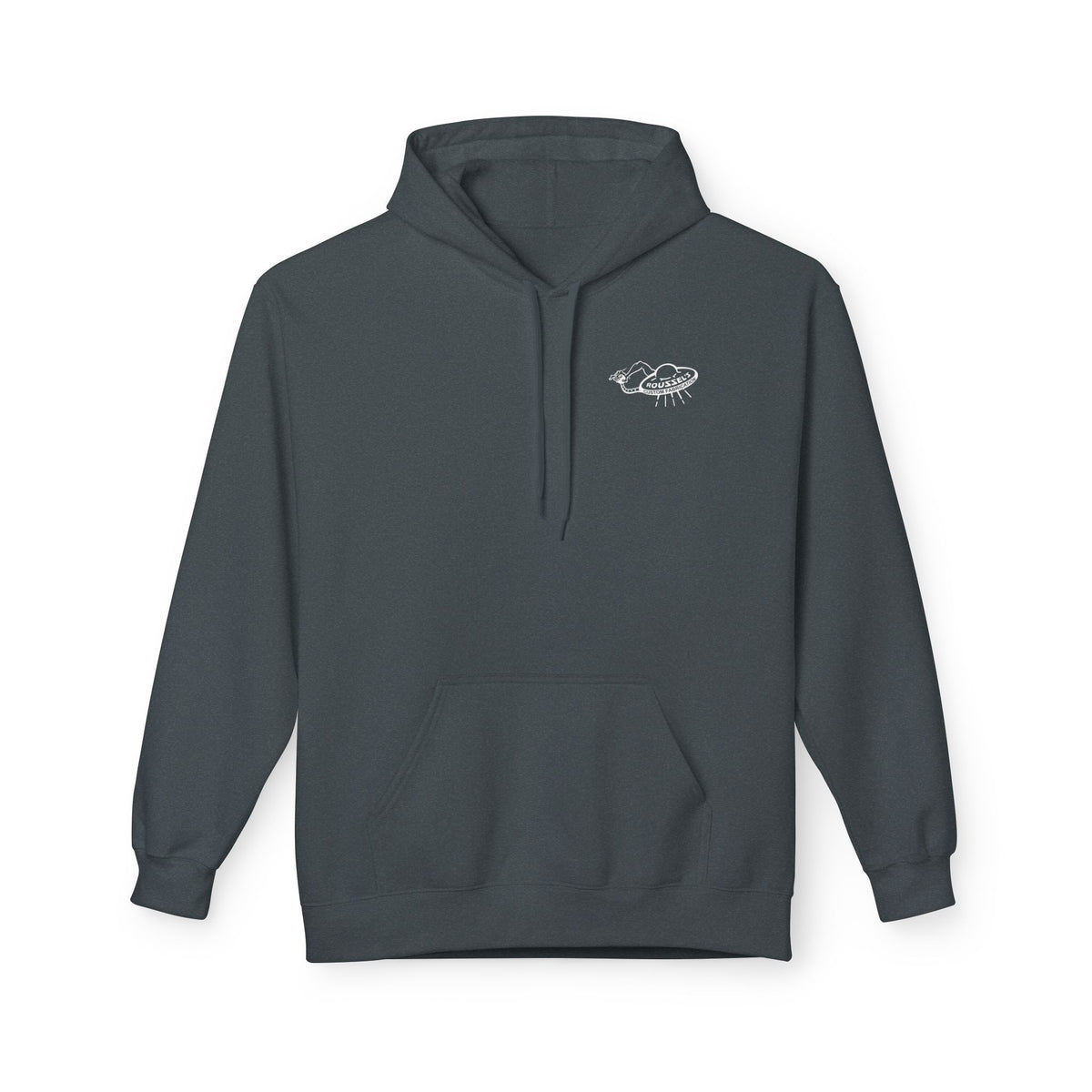 Fleece Hoodie - Lan Roussel Monster Design for Cozy Winter Days