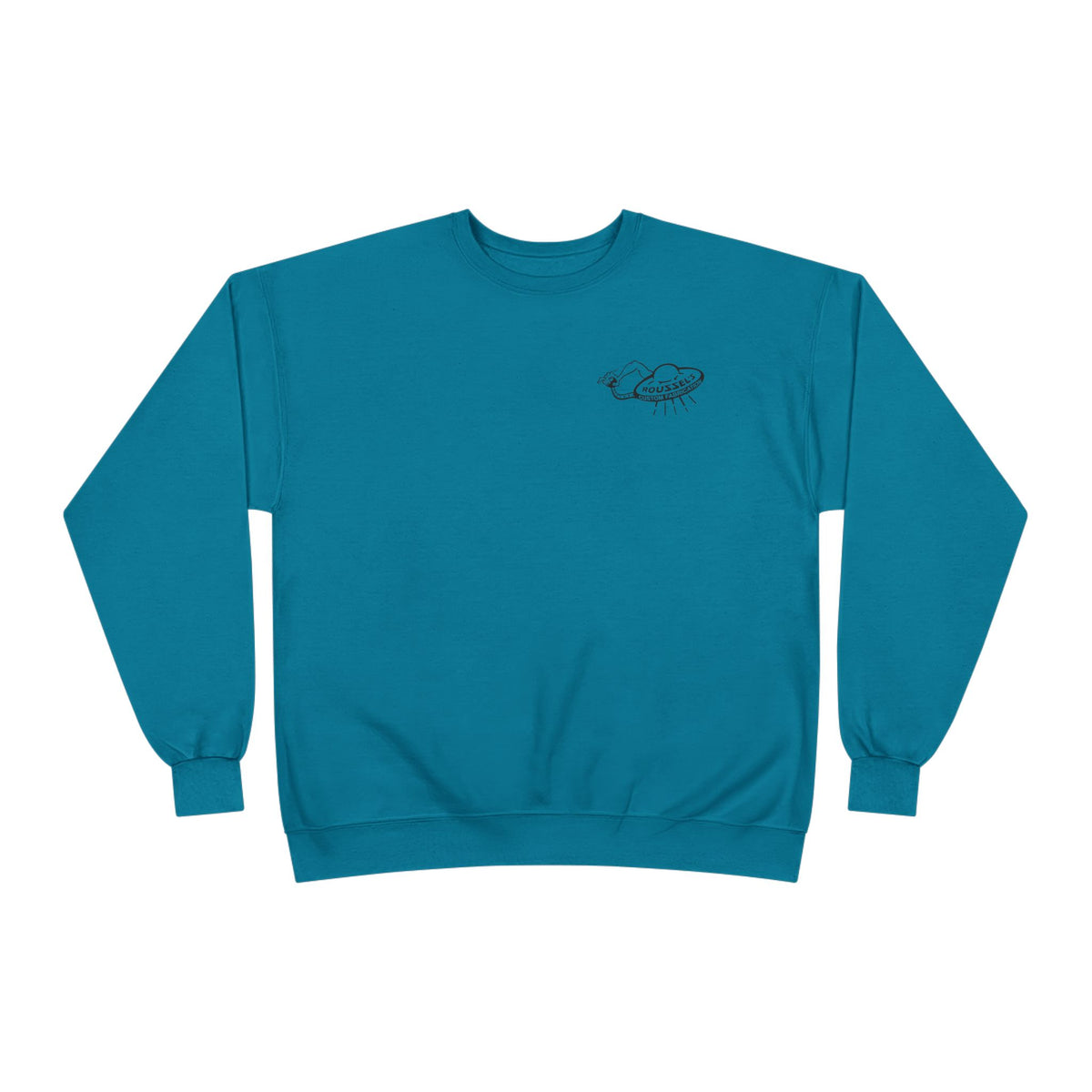 Roussel's Outta This World UFO Crewneck Sweatshirt — Retro Roomy Women's Fit