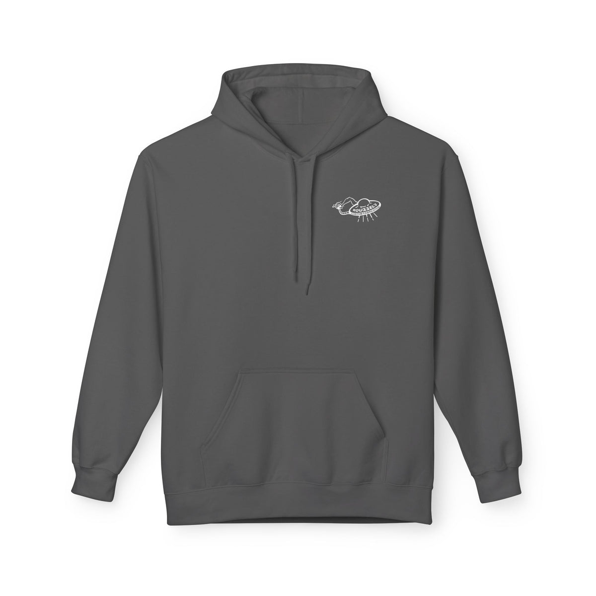 Fleece Hoodie - Lan Roussel Monster Design for Cozy Winter Days