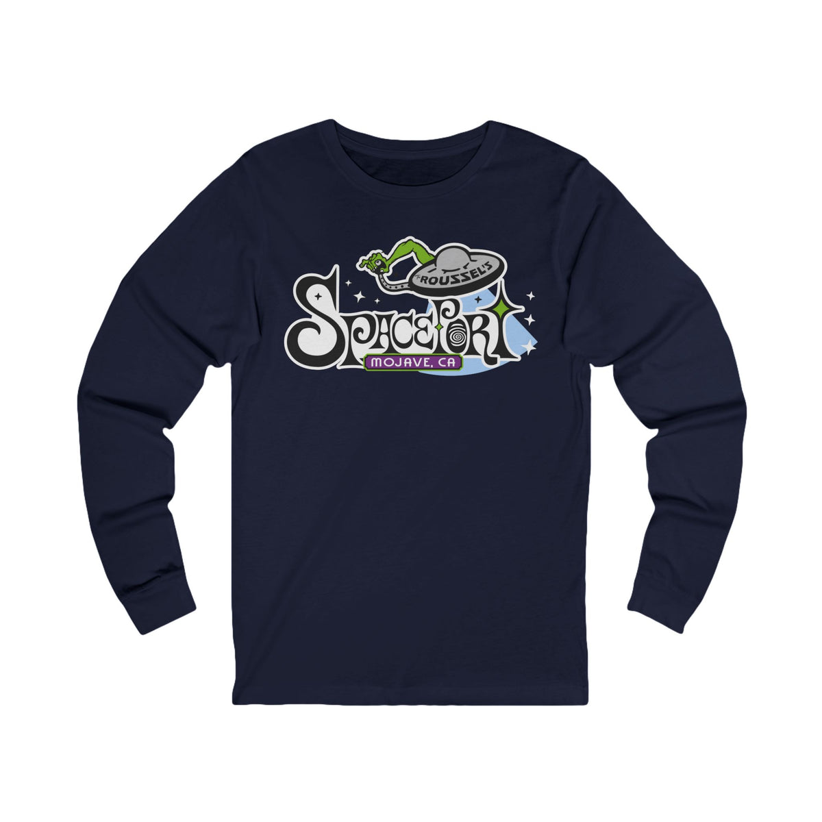 SpacePort Unisex Long Sleeve Tee - The Roussel's Collection