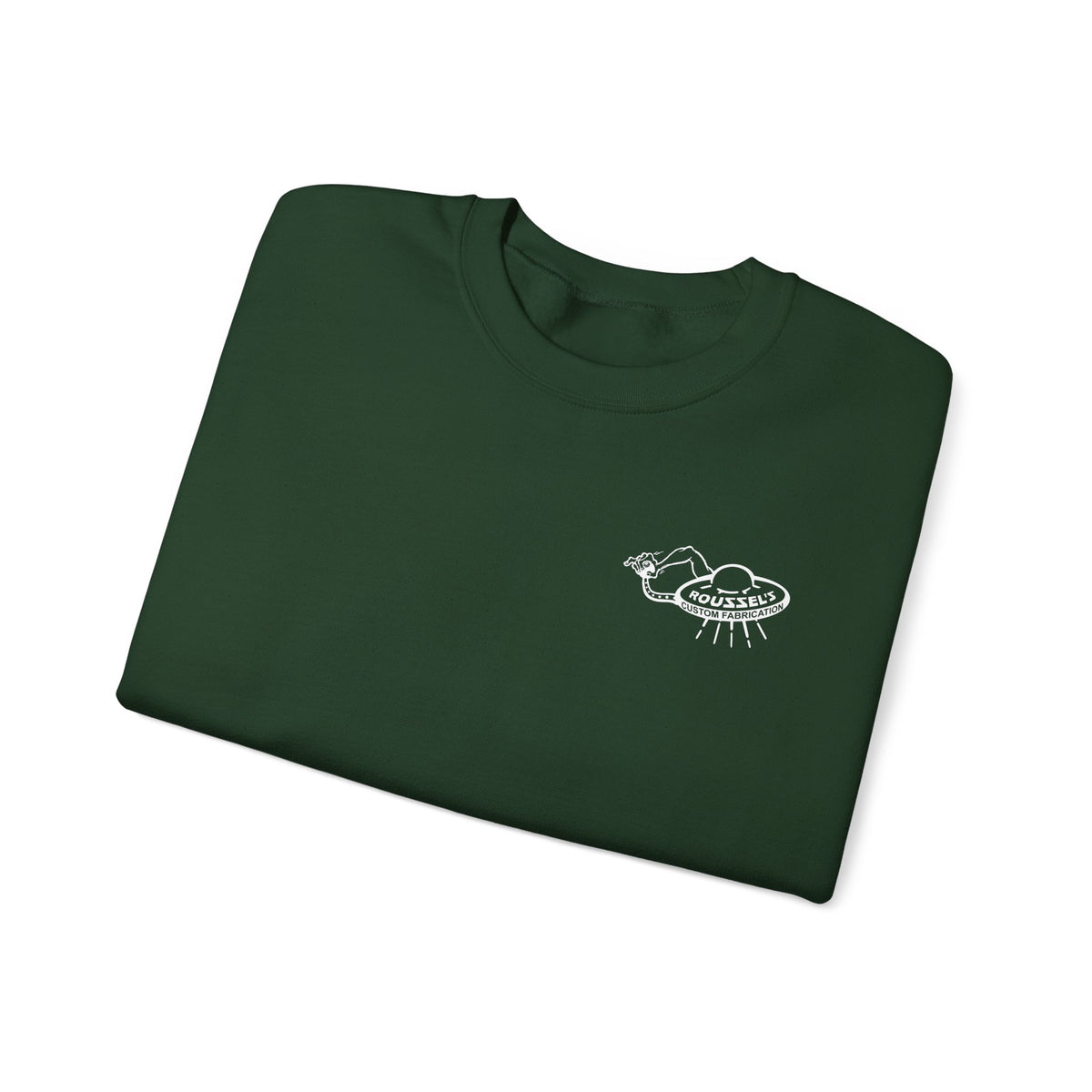 "Outta This World" UFO Logo Sweatshirt Crew Neck