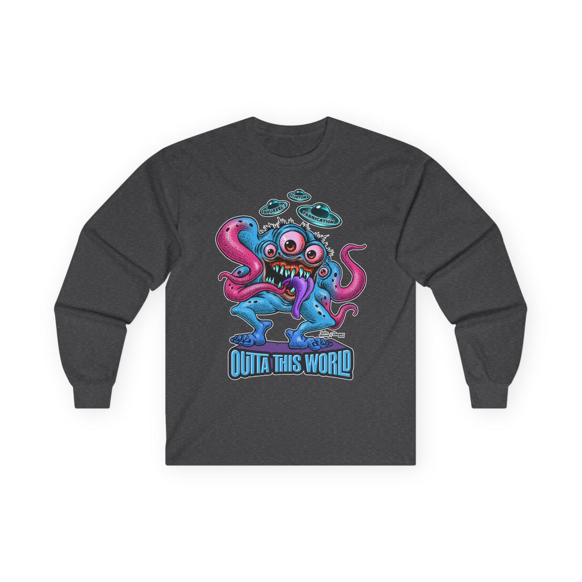 Monster Car Builder Long Sleeve Tee