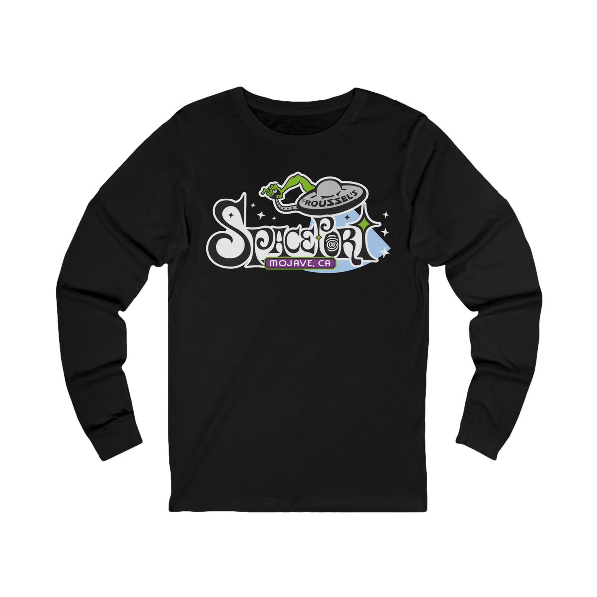 SpacePort Unisex Long Sleeve Tee - The Roussel's Collection