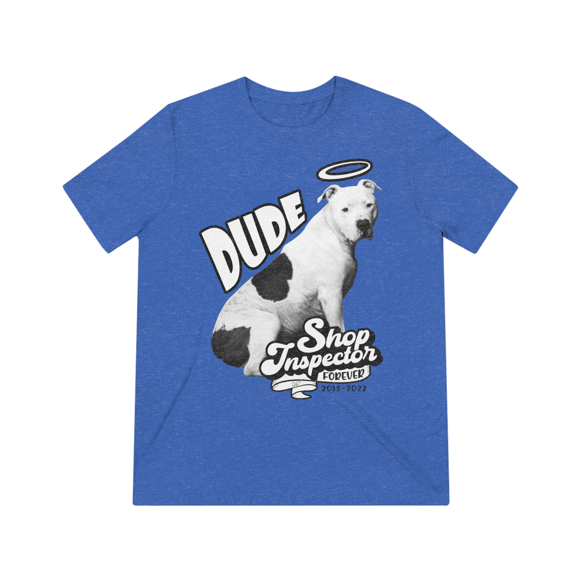 "Dude" Unisex Triblend Tee