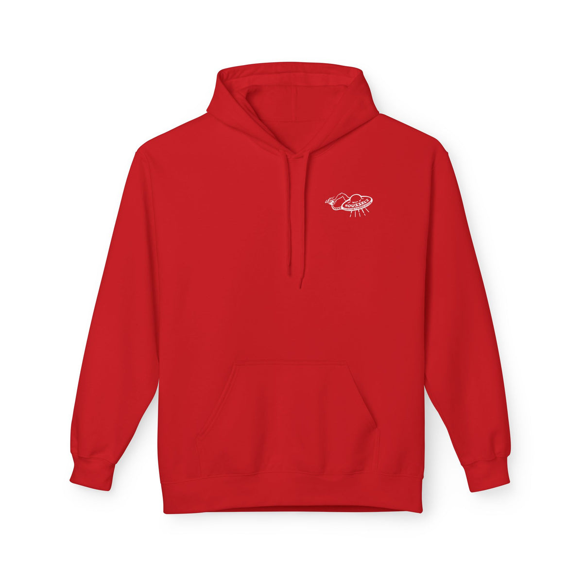 Fleece Hoodie - Lan Roussel Monster Design for Cozy Winter Days