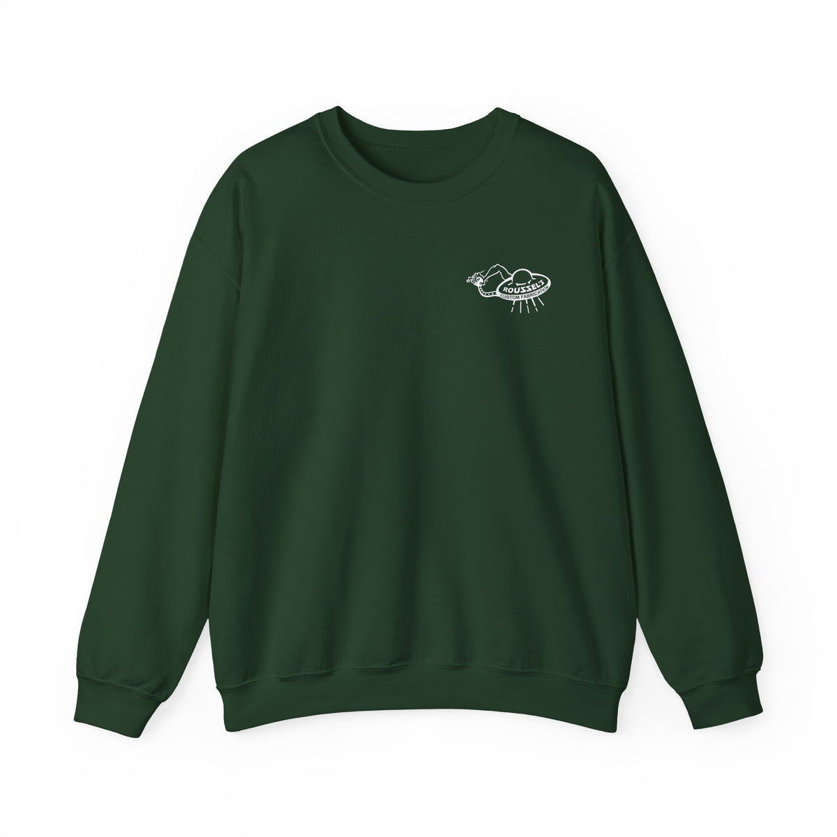 "Outta This World" UFO Logo Sweatshirt Crew Neck