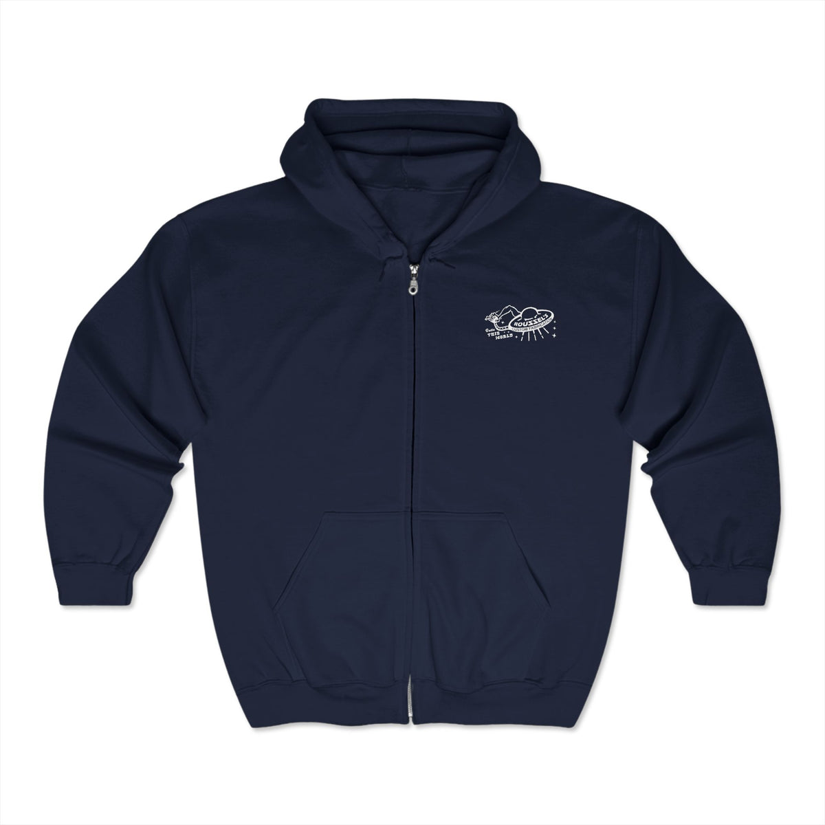 Monster Lan Heavy Blend™ Full Zip Hooded Sweatshirt