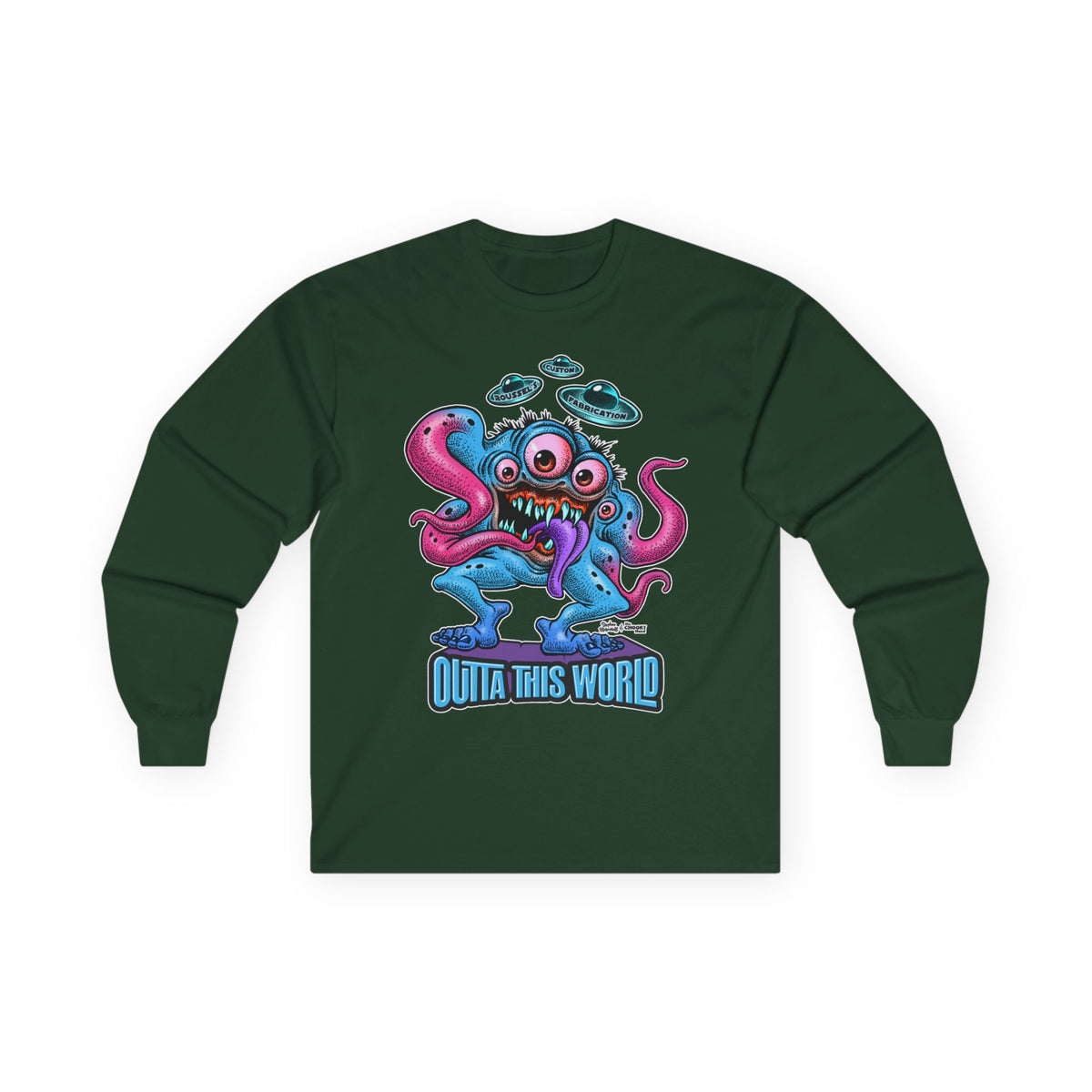 Monster Car Builder Long Sleeve Tee