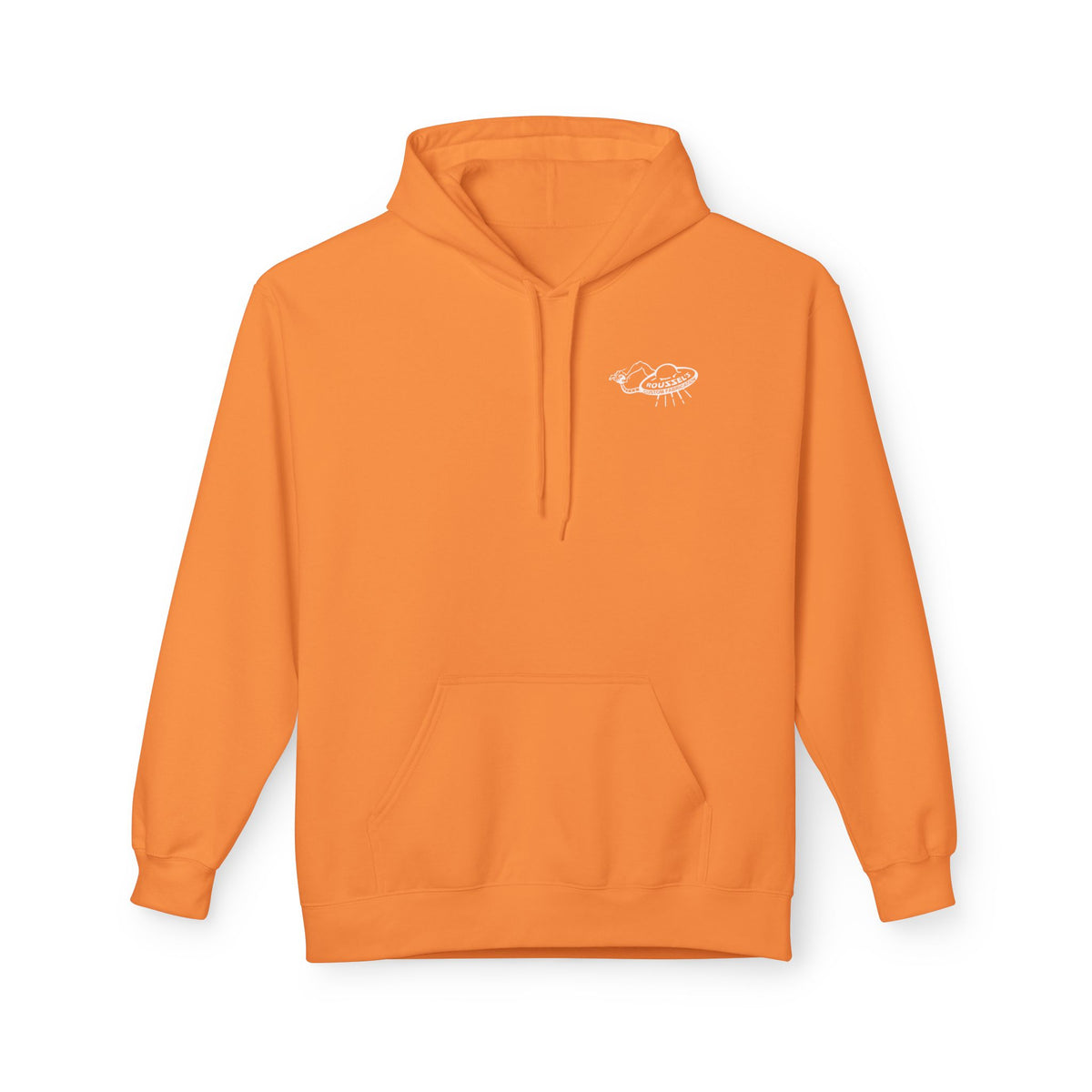 Fleece Hoodie - Lan Roussel Monster Design for Cozy Winter Days