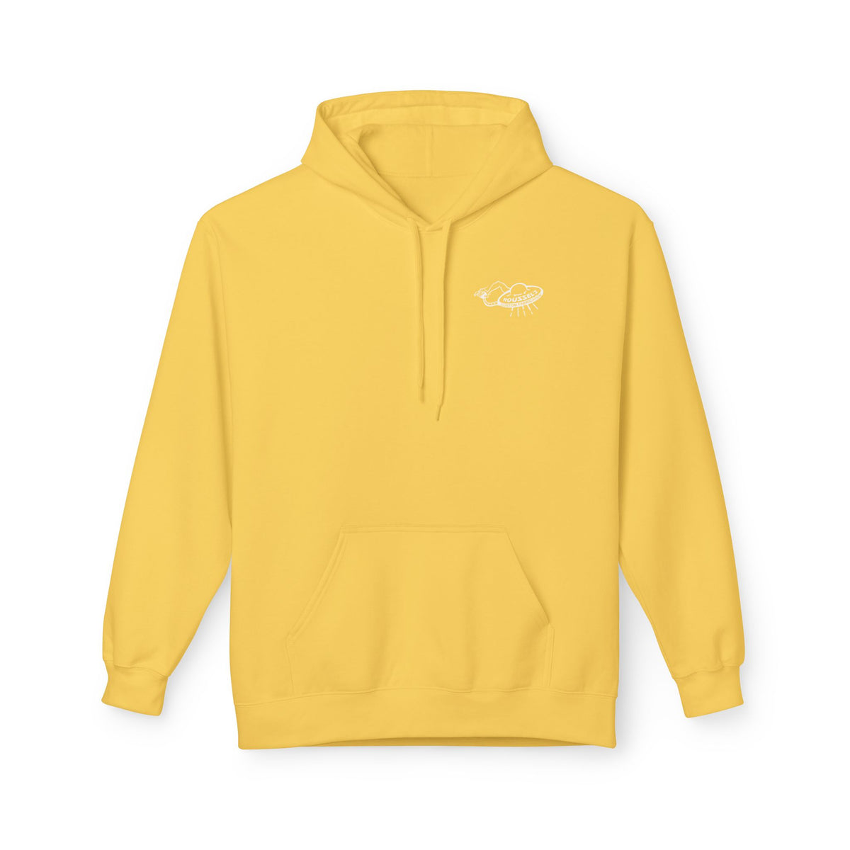 Fleece Hoodie - Lan Roussel Monster Design for Cozy Winter Days