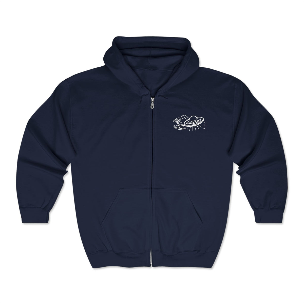 Outta This World Unisex Heavy Blend™ Full Zip Hooded Sweatshirt