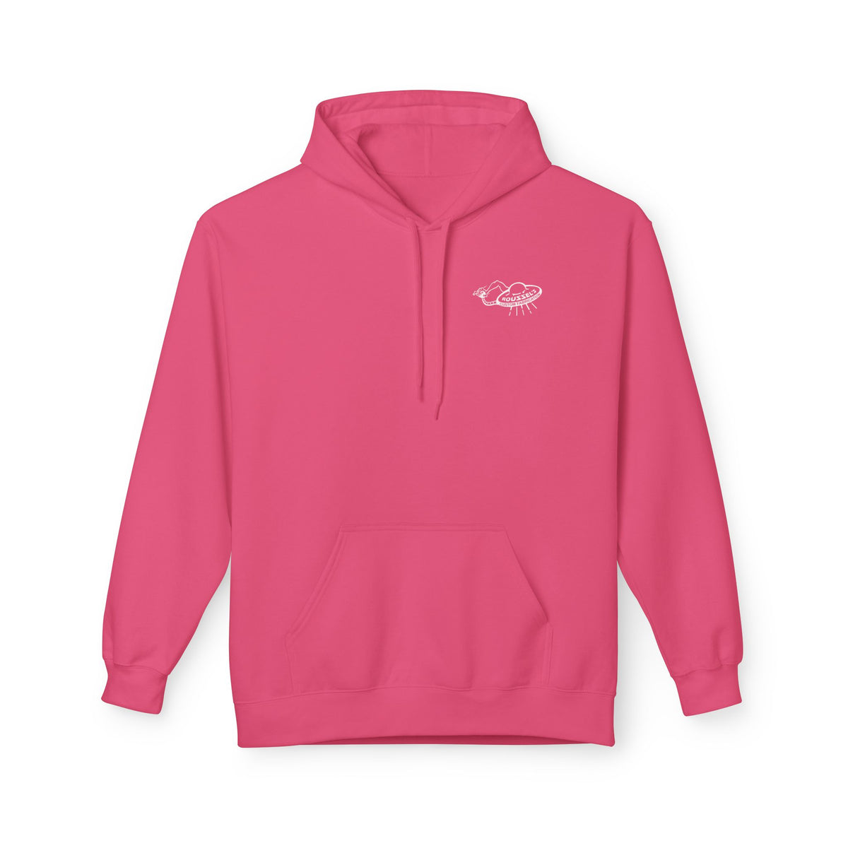 Fleece Hoodie - Lan Roussel Monster Design for Cozy Winter Days