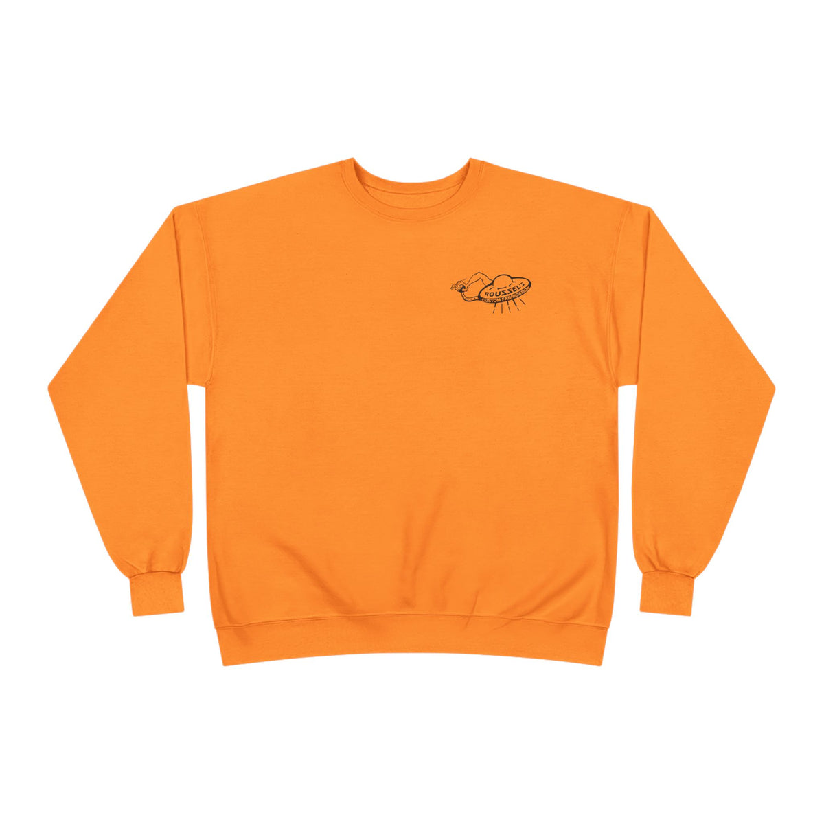 Roussel's Outta This World UFO Crewneck Sweatshirt — Retro Roomy Women's Fit